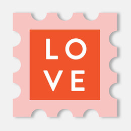 Love Stamp Sticker