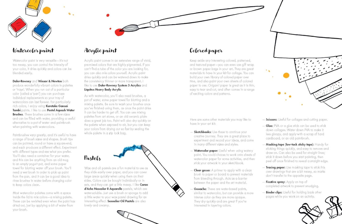 365 Days of Art in Color: Creative Art Prompts for Every Day of the Year