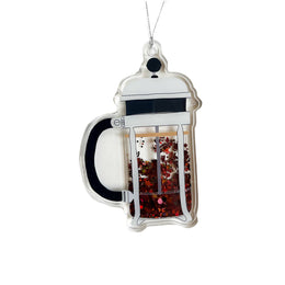French Press Ornament