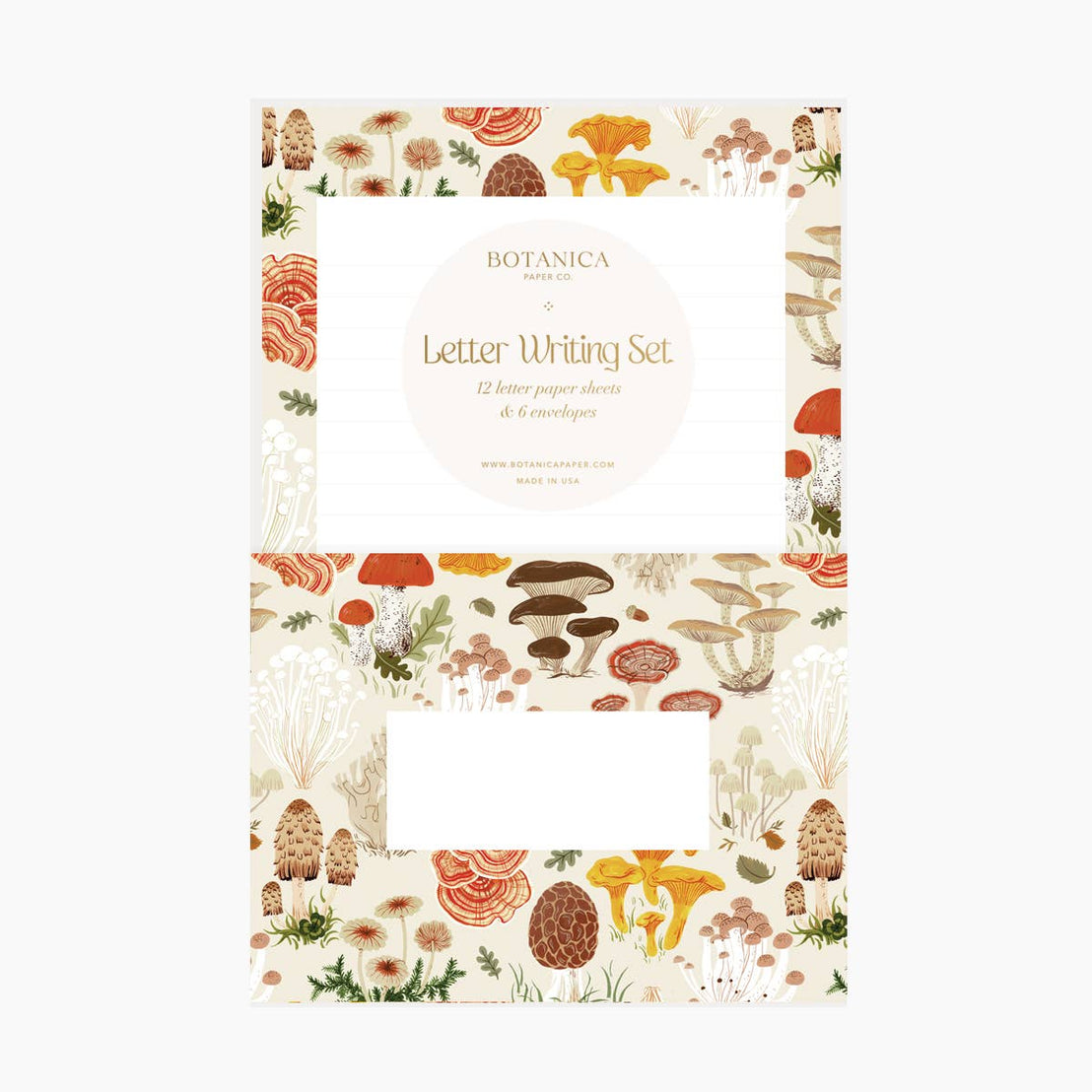 Mushrooms Letter-Writing Set