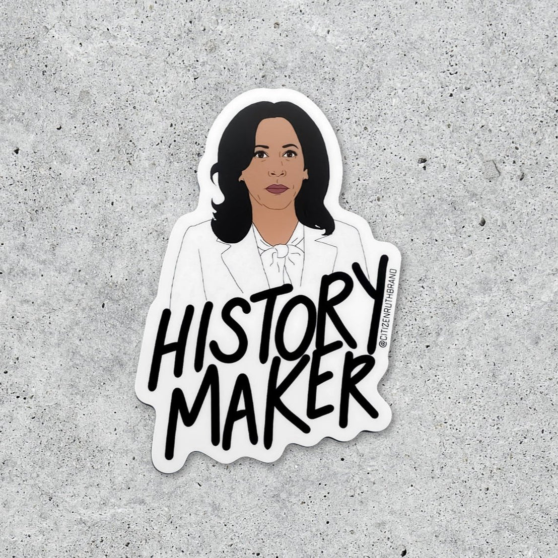 Kamala History Maker Sticker