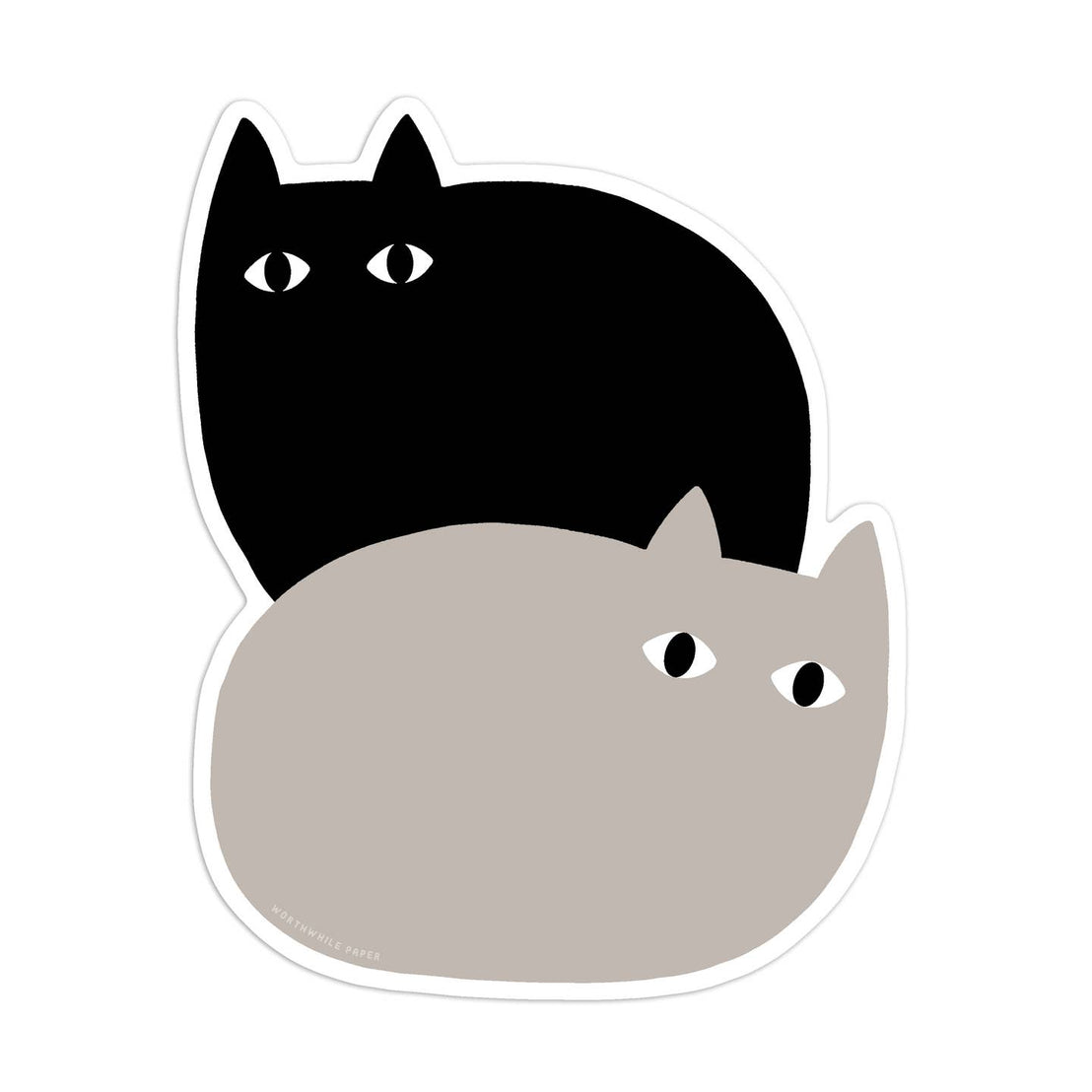 Loaf Cats Sticker
