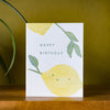 Lemony Birthday, Homework Letterpress