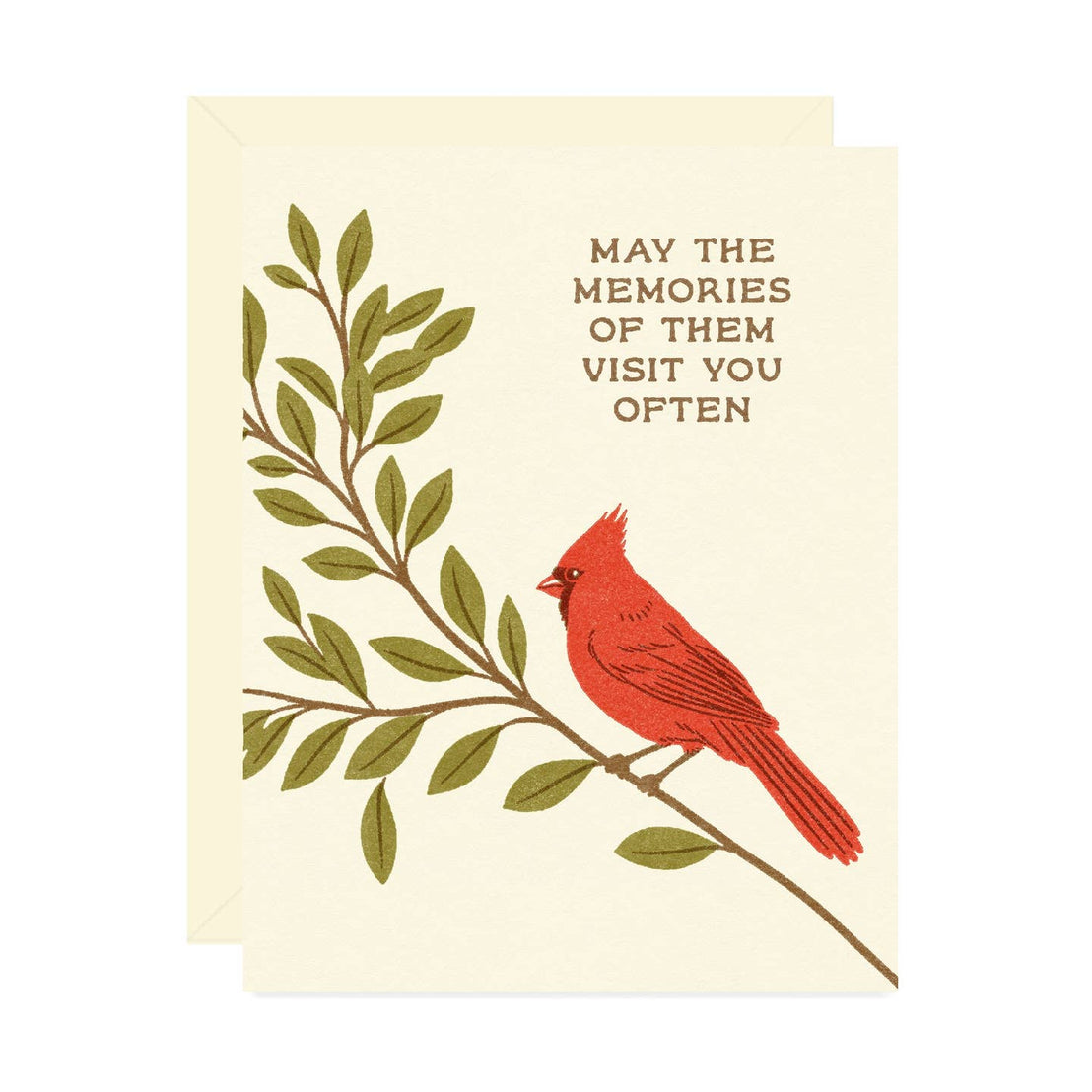 Cardinal Sympathy, Wallflower Paper