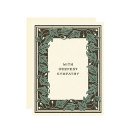 With Deepest Sympathy, Wallflower Paper