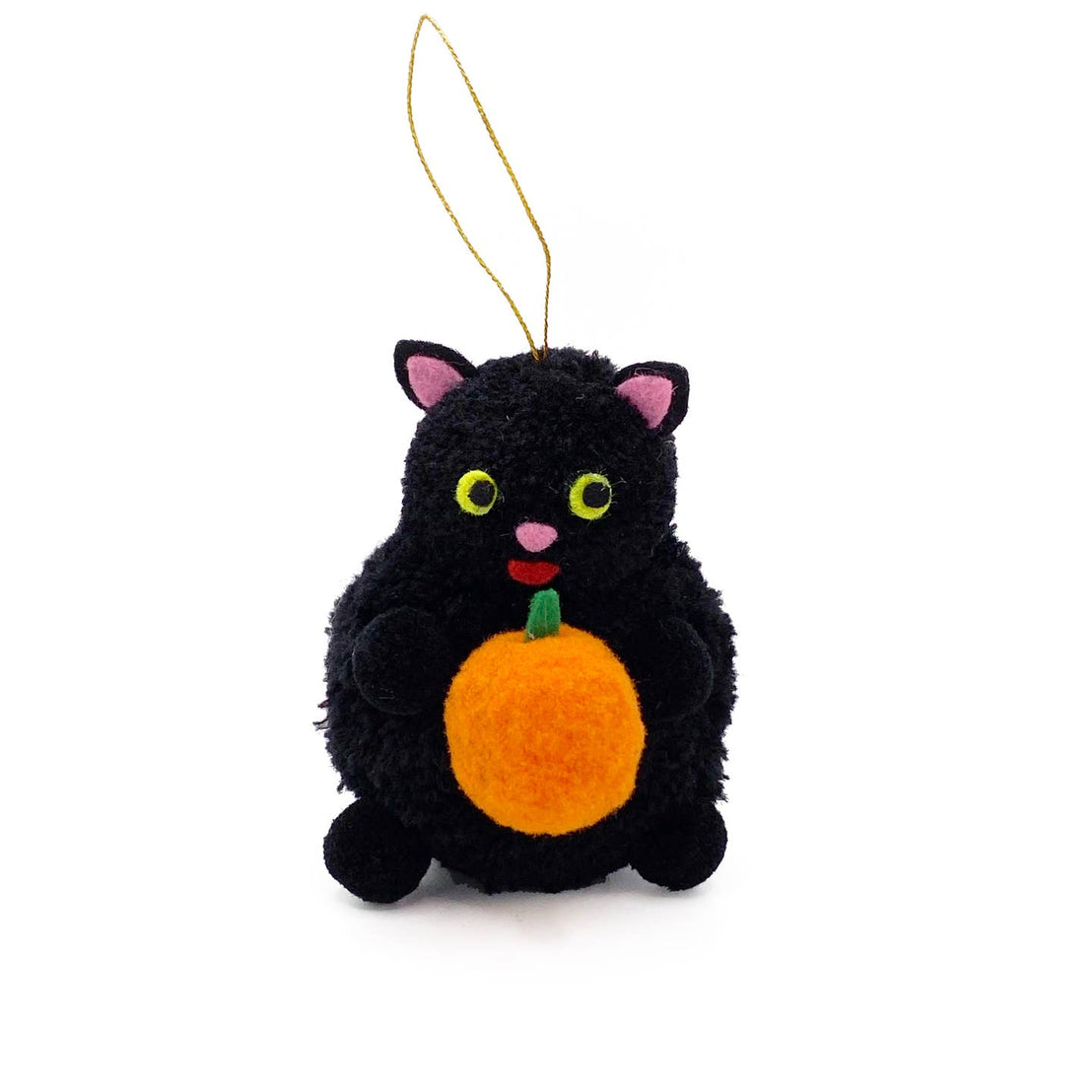 Pumpkin Cat Ornament