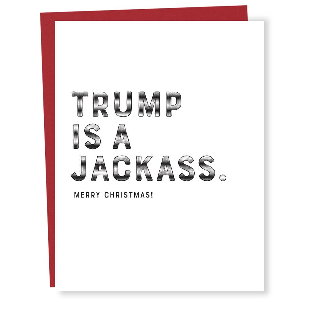 Trump Jackass Christmas, Sapling Press