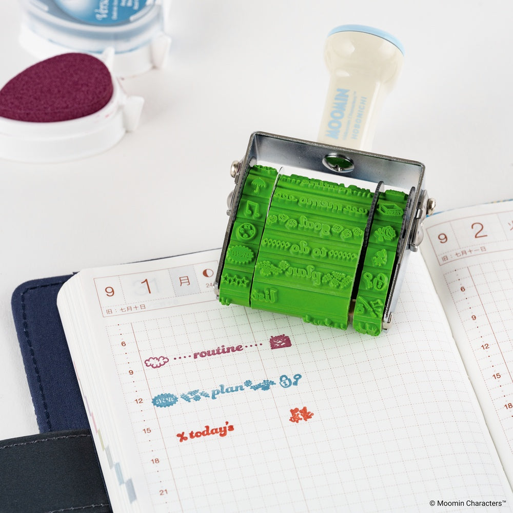 Sanby x Hobonichi Moomin Rotating Stamp