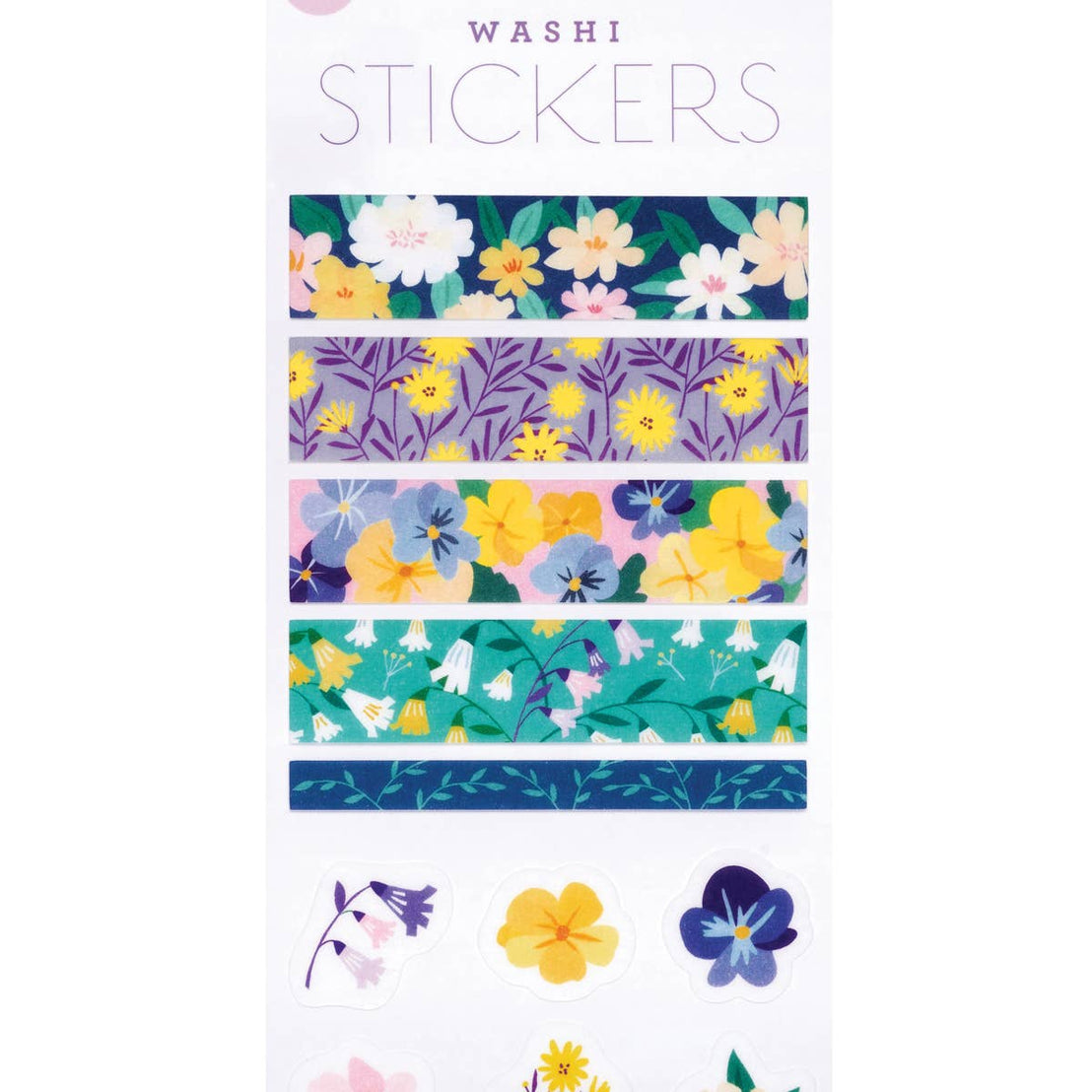 Midnight Garden Washi Stickers