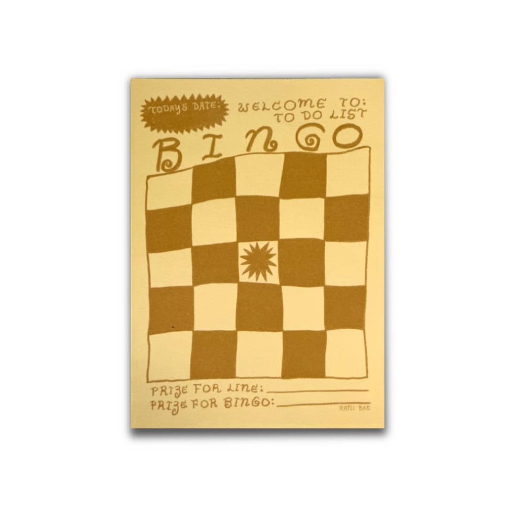 BINGO Notepad – Penny Post, Alexandria VA
