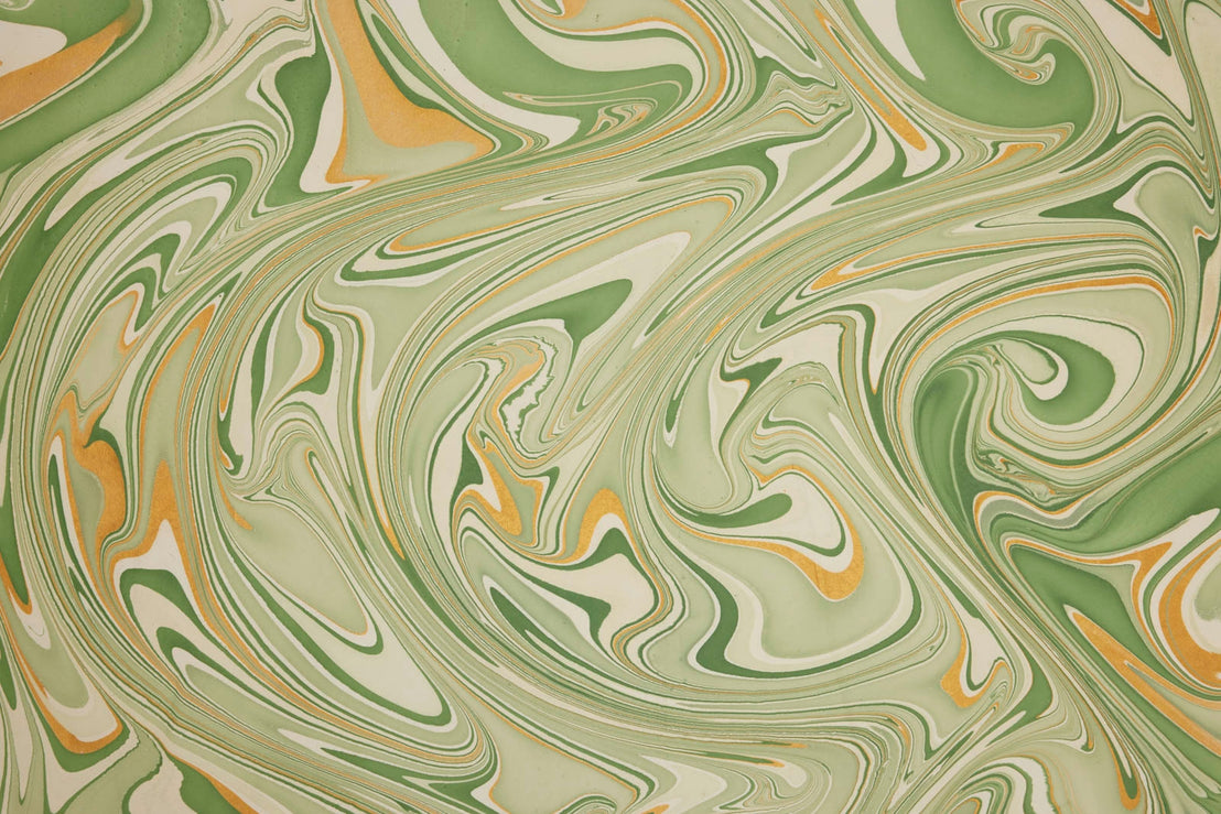 Matcha Waves Gift Wrap