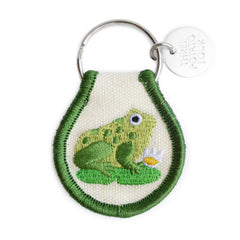 Frog Patch Keychain
