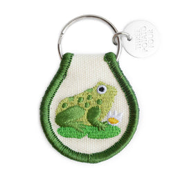 Frog Patch Keychain