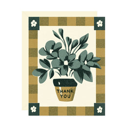 Thank You Flower Pot, Wallflower Paper