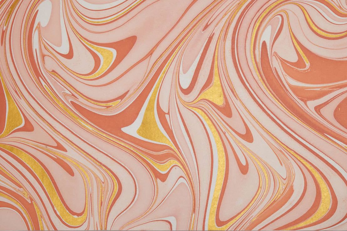 Coral Waves Gift Wrap