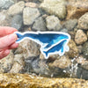 Whale and Calf Sticker