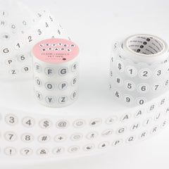 Letter Beads PET Tape