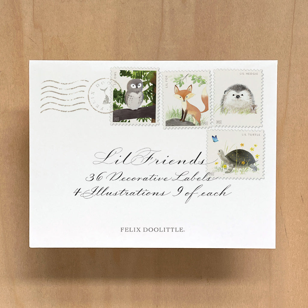 Lil Friends Decorative Labels – Penny Post, Alexandria VA