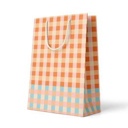 Camp Check Gift Bag