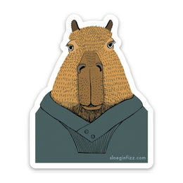 Big Bary Capybara Sticker