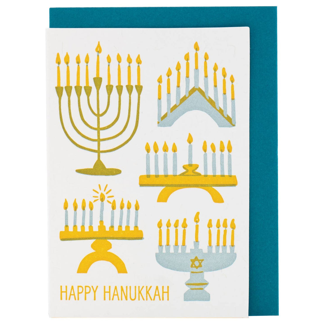 Mini Menorahs Enclosure Cards