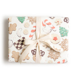 Christmas Cookie Roll Holiday Gift Wrap