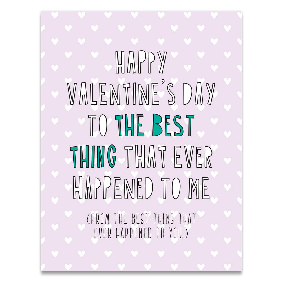 Best Thing Valentine, Near Modern Disaster