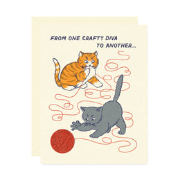 Crafty Cats, Wallflower Paper