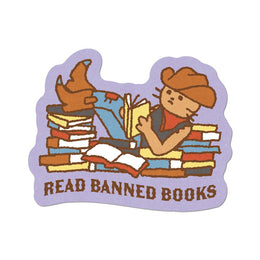 Read Banned Books Sticker