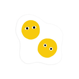 Eggs Sticker