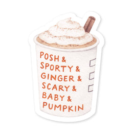 Pumpkin Spice Girls Sticker