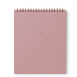 Dusty Rose Notebook, Ramona & Ruth