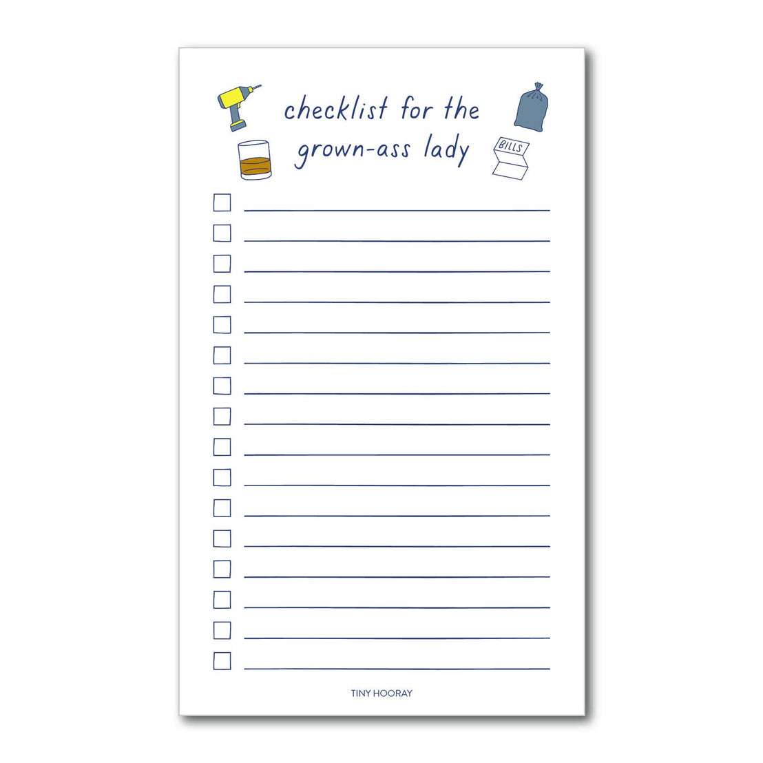 Grown Ass Lady Checklist