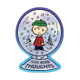 Think Warm Thoughts Sticker