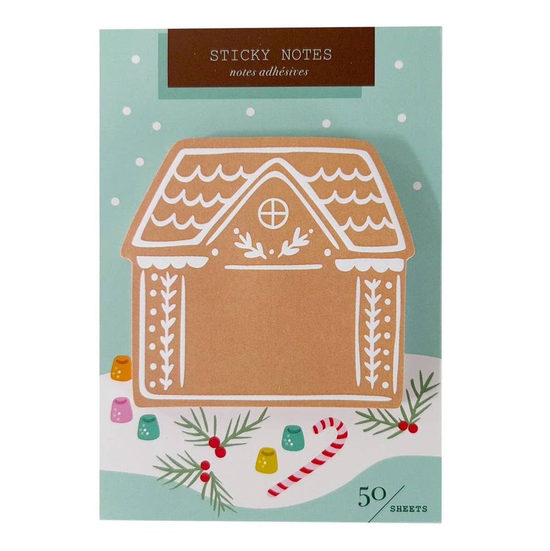Gingerbread Sticky Notes