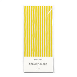 Yellow Stripe Tissue Paper