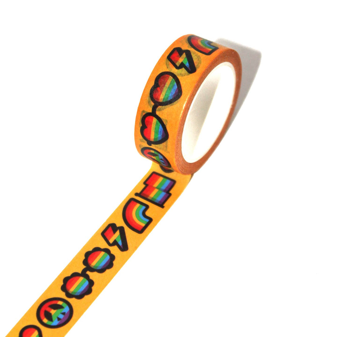 Rainbow Love Washi Tape