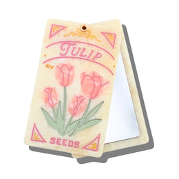 Tulip Seed Packet Mirror