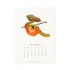 2026 Fresh Fruit Desk Calendar