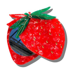 Strawberry Compact Mirror