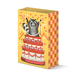 Raccoon & Cake Gift Bag