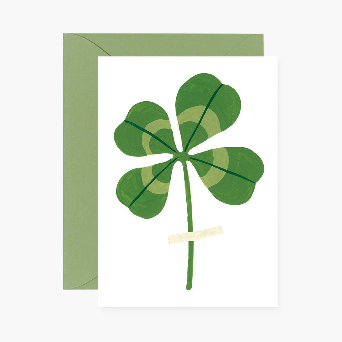 Four Leaf Clover Enclosure Card