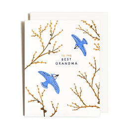 Grandma Flying Birds, Homework Letterpress