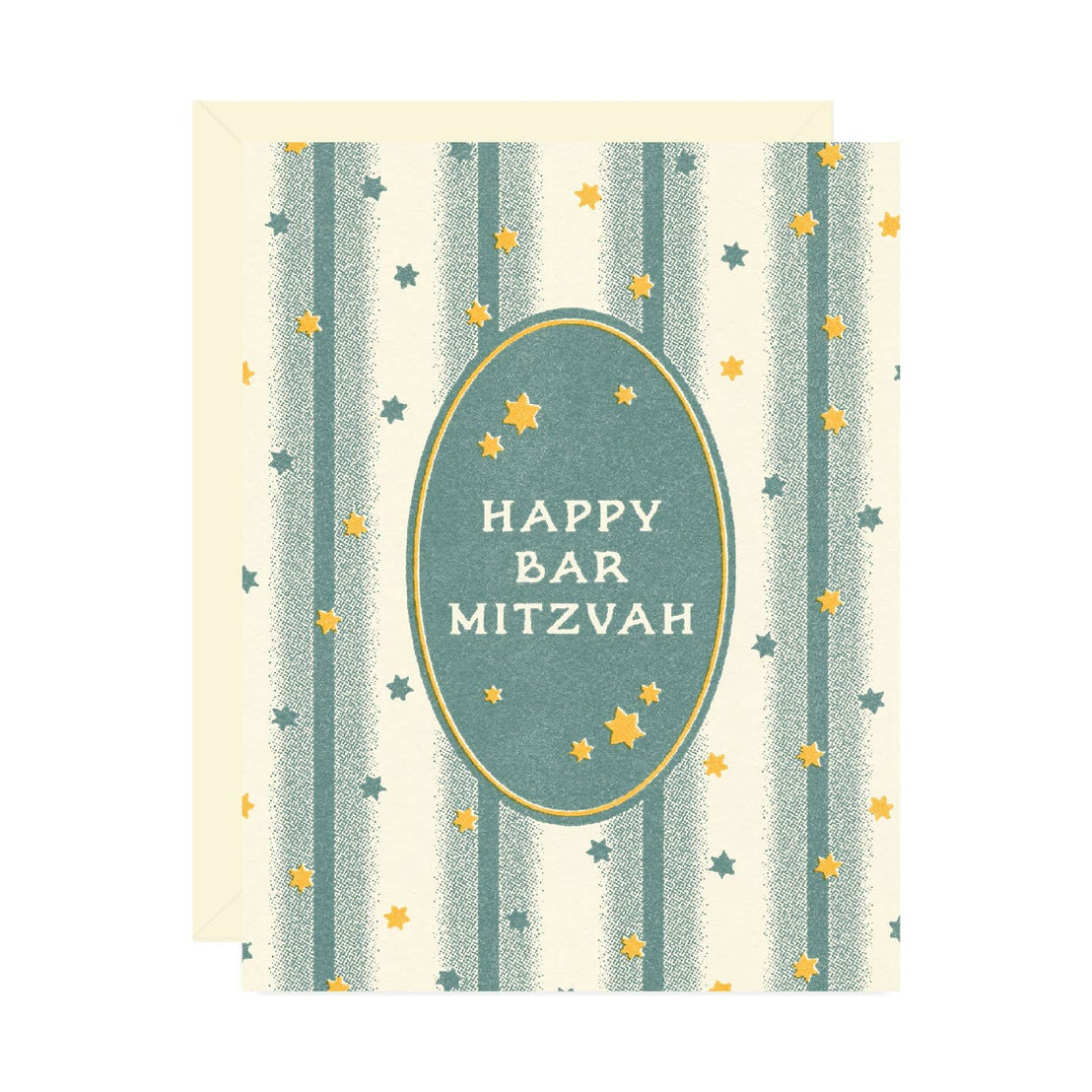 Bar Mitzvah Striped, Wallflower Paper