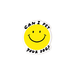 Can I Pet Your Dog? Sticker