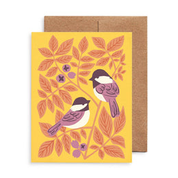 Chickadees & Hickory, Nuthatch Studio