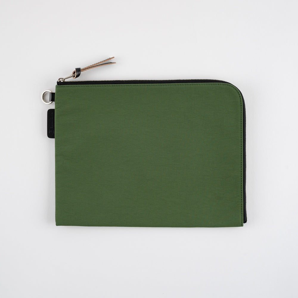 Hobonichi A5 Tragen Flat Pouch | Green