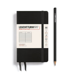 Leuchtturm1917 Black A6 Ruled Notebook