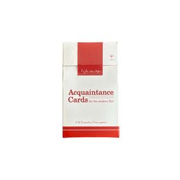 Acquaintance Cards