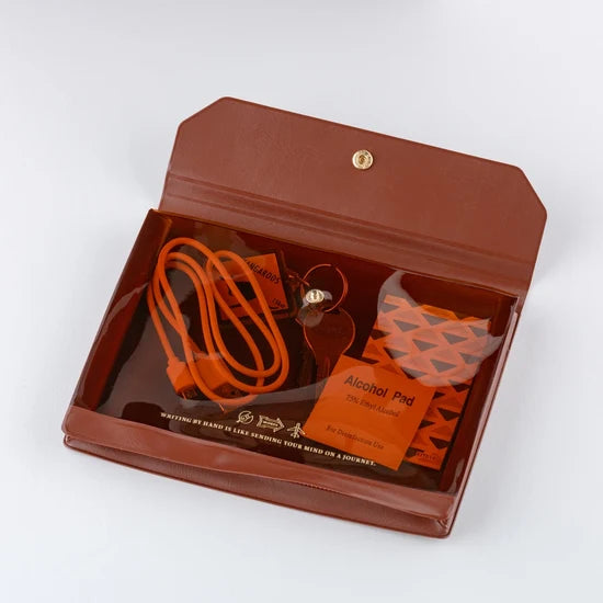 Hobonichi Alettone: Document Case for A6 Size (Brown)